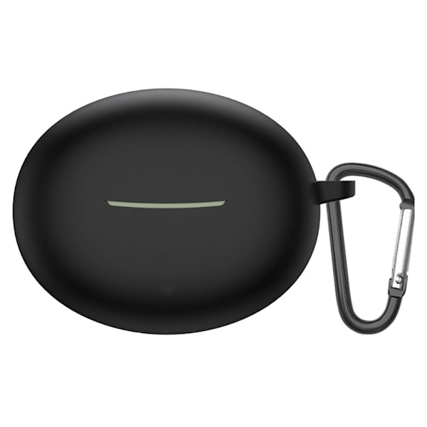 Redmi Buds 4 Active silikoneetui med spænde - Sort Black
