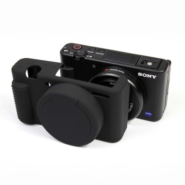 Sony ZV-1 hållbar silikon fodral - svart Svart