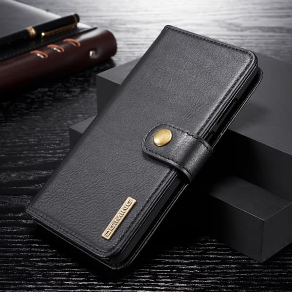DG.MING Huawei P Smart 2019 2-in-1 Wallet etui - Svart Black