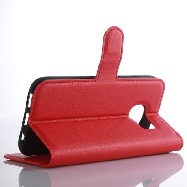Klassisk Samsung Galaxy S7 Flip Etui - Rød Red