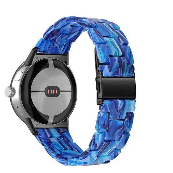 Google Pixel Watch hartsityylinen kellonhihna - Hämäränsininen Blue