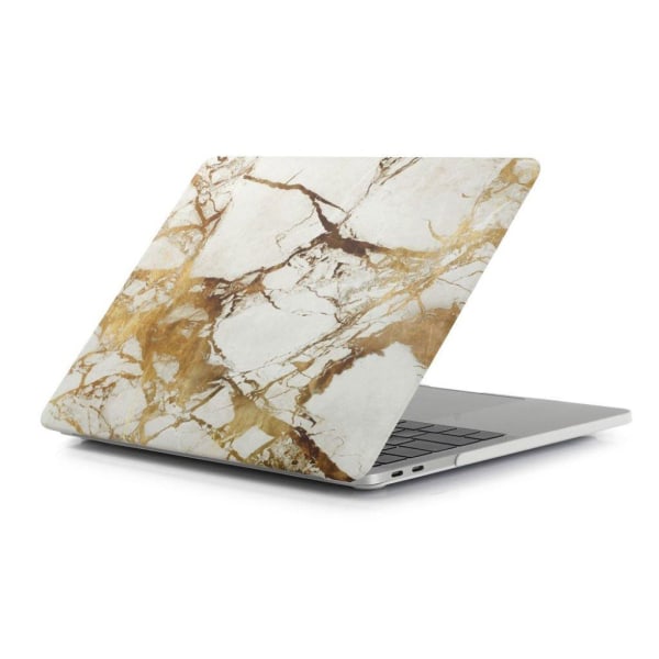 MacBook Pro 15 Touchbar Kuviollinen Kova PC Suojakuori ja Näppäi Gold