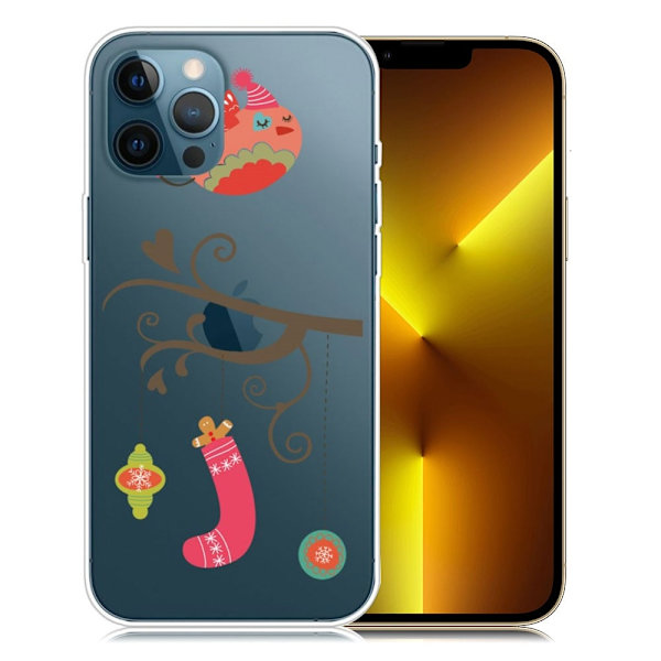 Julfodral till iPhone 13 Pro Max - Gren multifärg