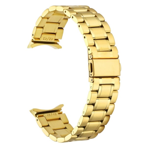 5 bead stylish stainless steel watch strap for Samsung Galaxy Wa Gold
