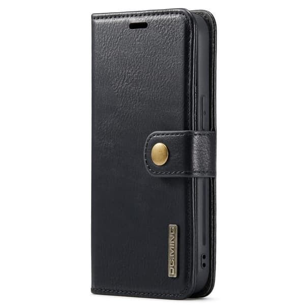 DG.Ming iPhone 14 2-in-1 Lompakko Suojakotelo - Musta Black