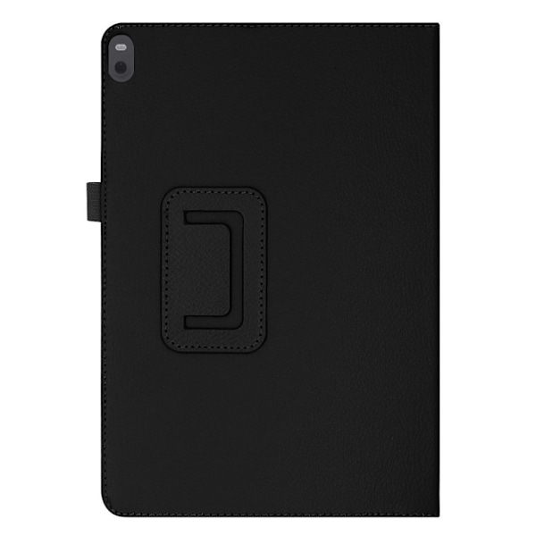 Lenovo Tab M10 lædercover med litchi tekstur - sort Black