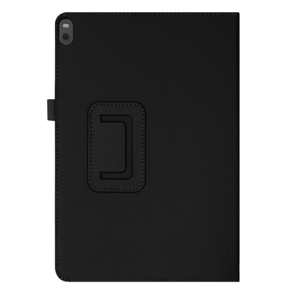 Lenovo Tab M10 litchi tekstur læretui - Svart Black