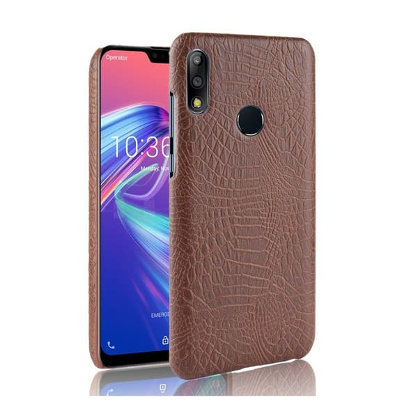 Croco ASUS ZenFone Max Pro (M2) skal - Brun Brun