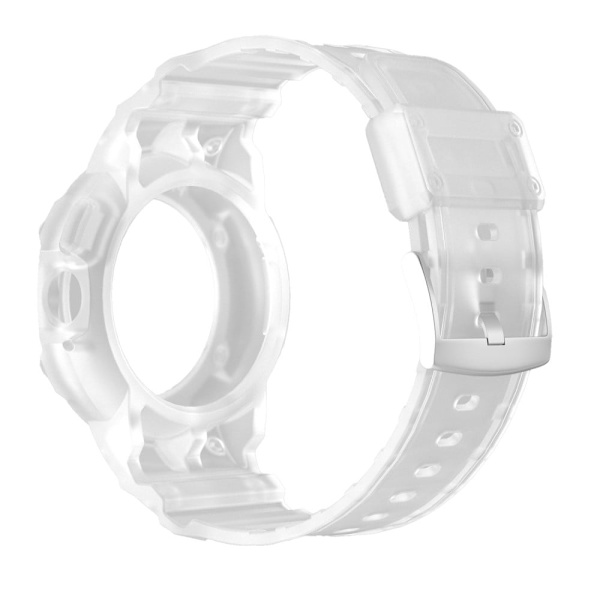 Integreret cover og rem til Google Pixel Watch - Transparent Transparent