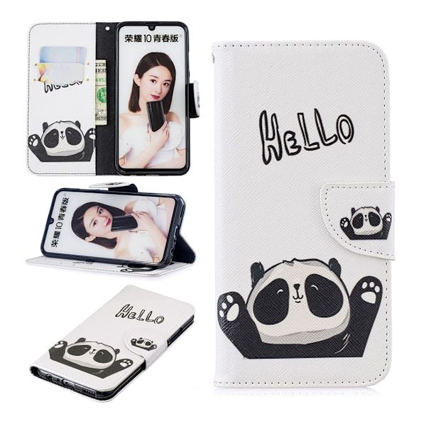 Wonderland Huawei P Smart 2019 kotelot - Suloinen Panda White