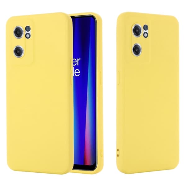 Matte Liquid OnePlus Nord CE 2 5G silikone cover - Gul Yellow