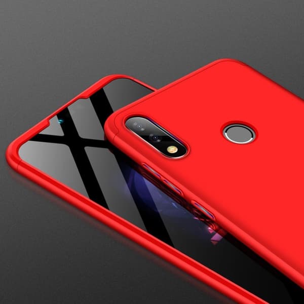 GKK ASUS ZenFone Max Pro (M2) 3-i-1 avtakbar deksel - Red Red