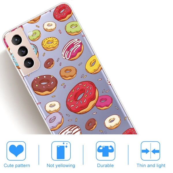 Deco Samsung Galaxy S22 cover - Donut Multicolor