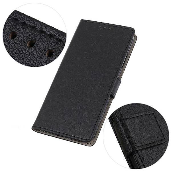 Classic ZTE Blade V10 Vita flip case - Sort Black