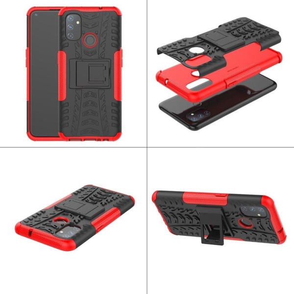 Offroad OnePlus Nord N100 kotelot - Punainen Red