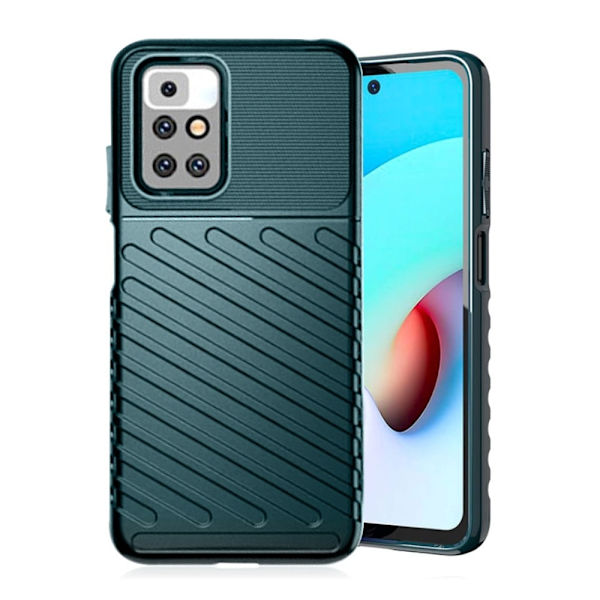 Thunder Xiaomi Redmi 10 Etui - Grøn Green