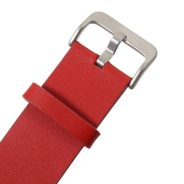 Fitbit Blaze tyylikäs nahkaranneke - Punainen Red