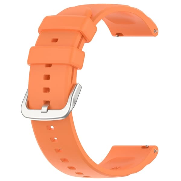 22 mm universal klockarmband i silikon - Orange Orange