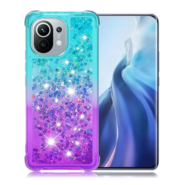 Princess Xiaomi Mi 11 Cover - Blå / Lilla Purple
