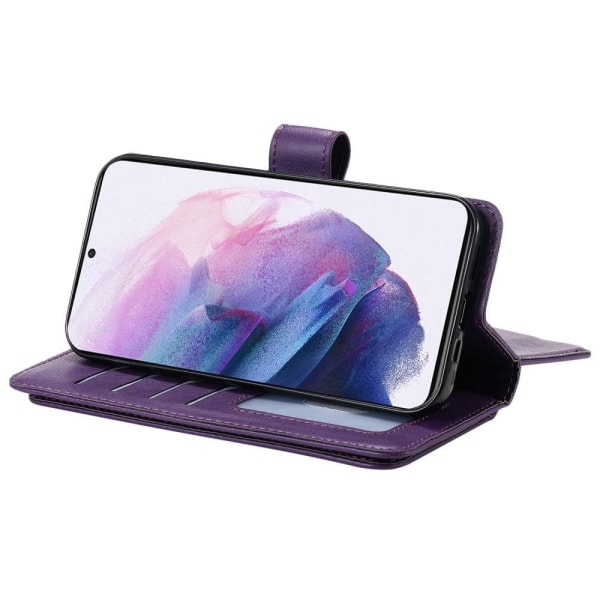 10-slot Pung Etui til Samsung Galaxy S22 Plus - Lilla Purple