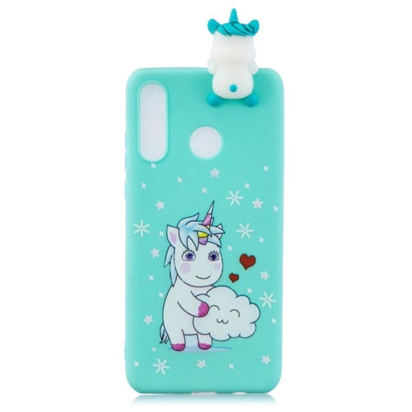 Huawei P30 Lite 3D pattern case - Unicorn Multicolor