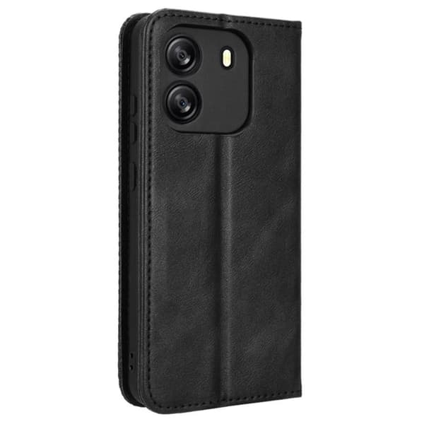Bofink Vintage Blackview Wave 6C lærveske - Svart Black