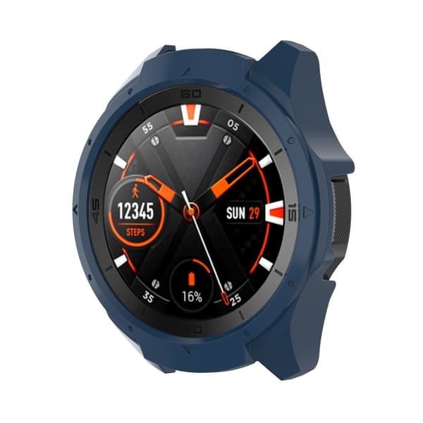 Ticwatch S2 hållbar och snygg ram - Mörkblå Blå