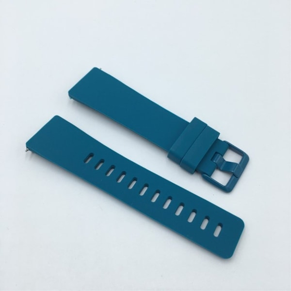 Fitbit Versa / Versa 2 silikon klokkereim - Blå Blue