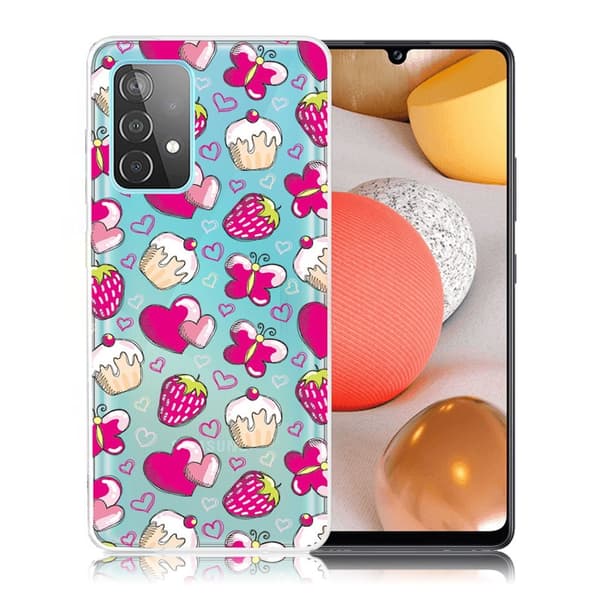 Deco Samsung Galaxy A52 5G kotelot - Donitsi Multicolor