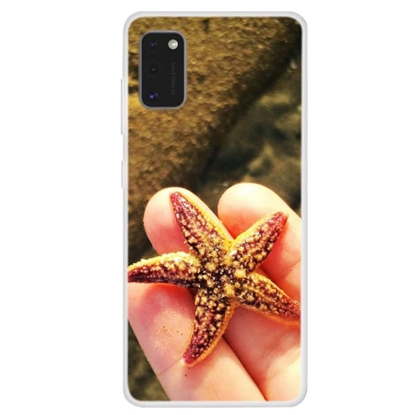 Deco Samsung Galaxy A41 Etui - Starfish Multicolor