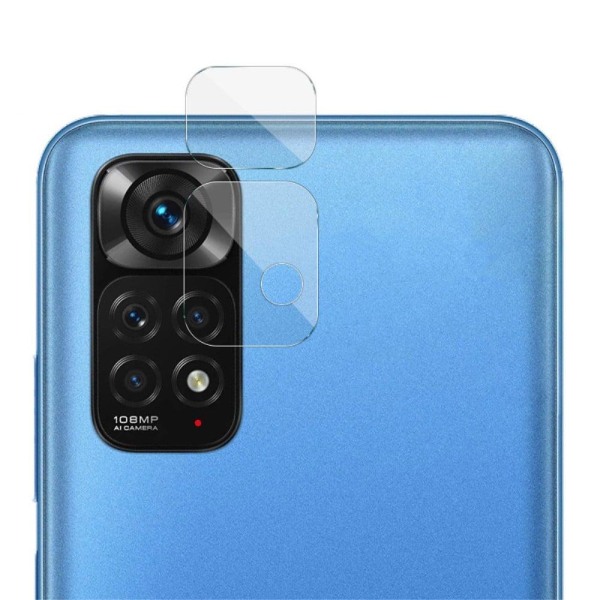 IMAK Xiaomi Redmi Note 11S HD tempered glass camera lens protect Transparent