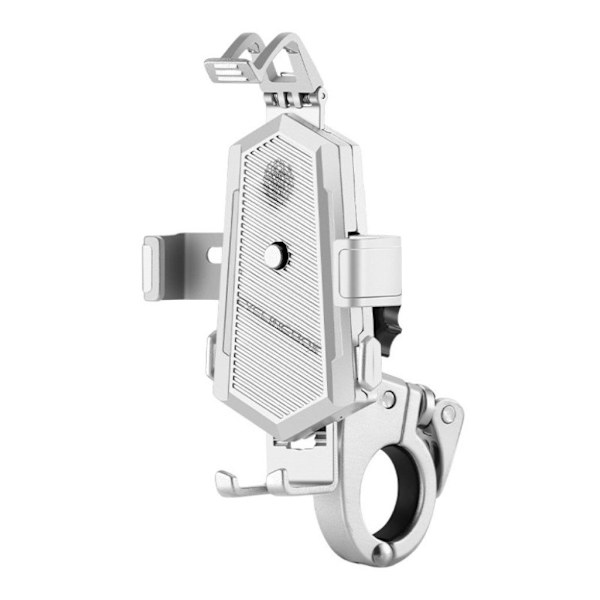 Universal sykkelholder for telefon - Håndtak / Sølv Silver grey