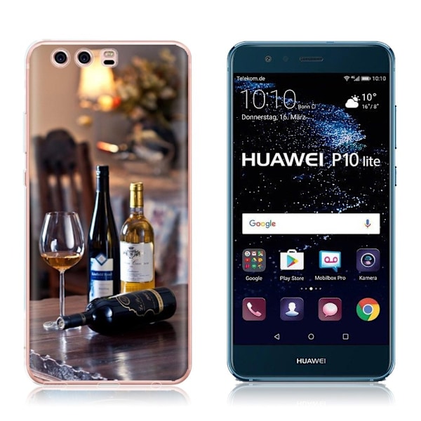 Huawei P10 Lite ruokateemainen suojakuori - Multicolor