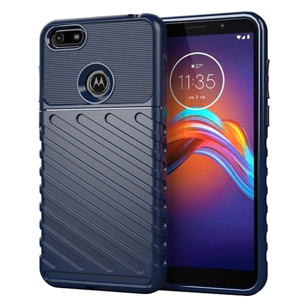 Thunder Motorola Moto E6 Play etui - Blå Blue