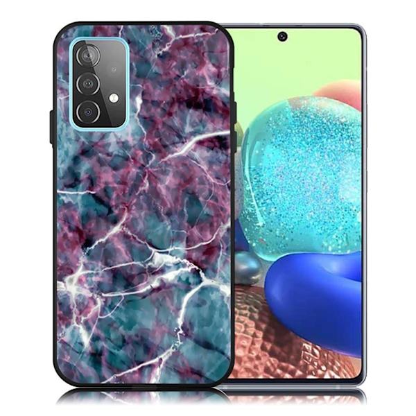 Imagine Samsung Galaxy A72 5G etui - marmor mønster Multicolor