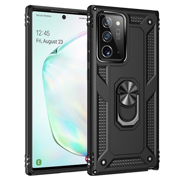 Bofink Combat Samsung Galaxy Note 20 kotelot - Musta Black
