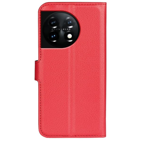 Classic OnePlus 11 Flippetui - Rød Red