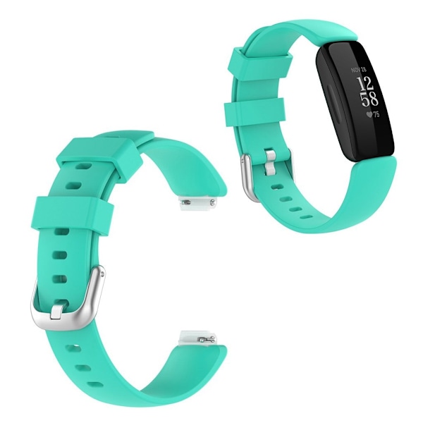 Fitbit Inspire 2 simple watch band - Cyan / Size: S Grön