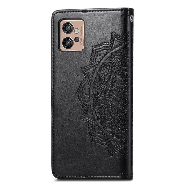 Mandala Motorola Moto G32 Flip Fodral - Svart Svart