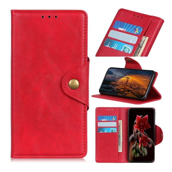 Alpha Nokia 1 Plus flip veske - Rød Red