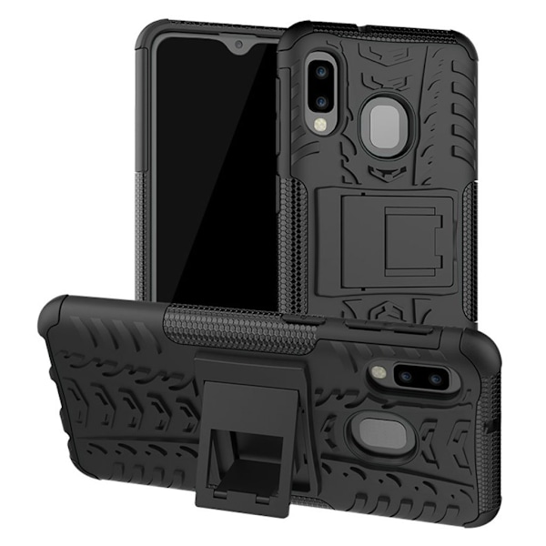 Offroad Samsung Galaxy A20e skal - Svart Svart