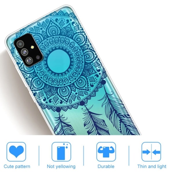 Deco Samsung Galaxy S20 cover - drømmefanger Blue