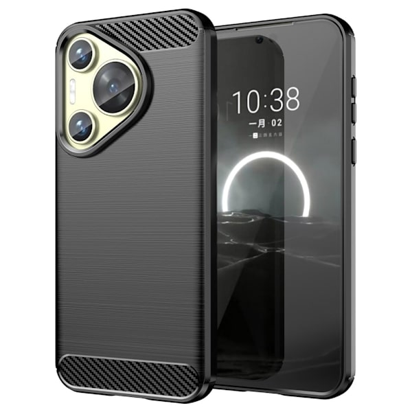 Carbon Flex Huawei P70 deksel - Svart Black