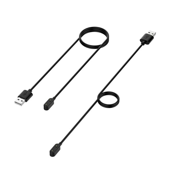1m Huawei Watch Fit Mini / Band 6 / 6 Pro USB-opladerkabel - Sort Black