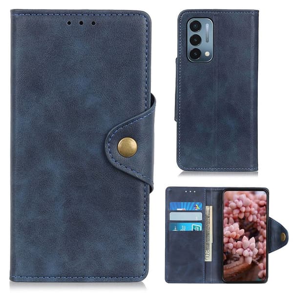Alpha OnePlus Nord N200 5G Läppäkotelo - Sininen Blue