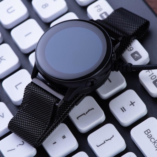 1m Samsung Galaxy Watch 5 / 5 Pro USB-A charging dock Black