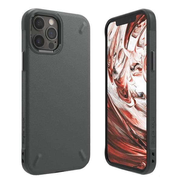 Ringke ONYX - iPhone 12 Pro Max - Mörkgrå Silvergrå