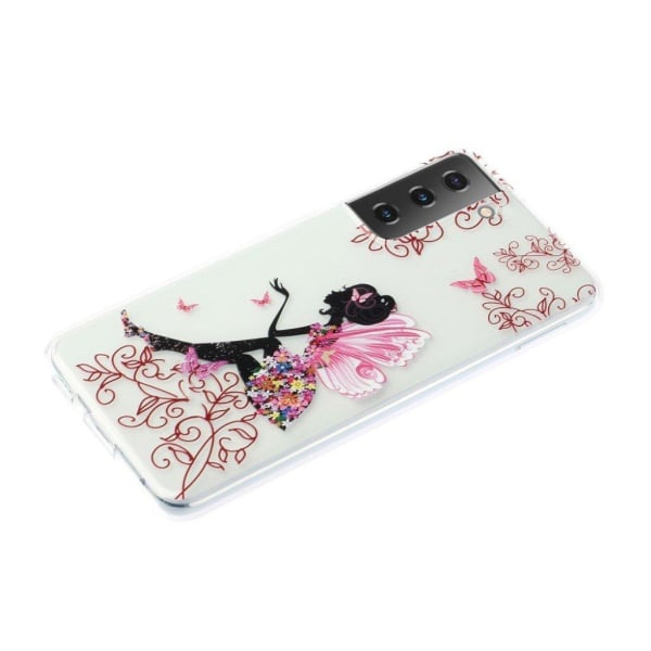 Deco Samsung Galaxy S21 skal - Flicka Rosa