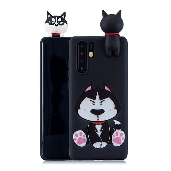 Huawei P30 Pro 3D mönster fodral - Hund multifärg