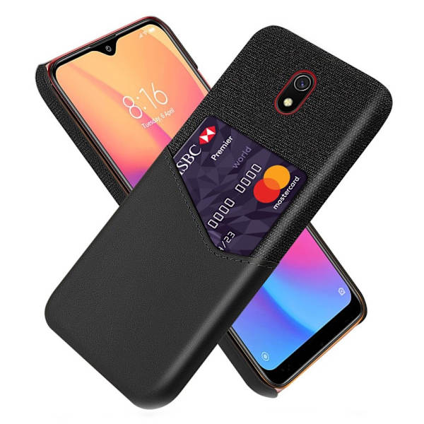 Bofink Xiaomi Redmi 8A Card cover - Sort Black